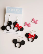 Load image into Gallery viewer, Mouse Ear Earrings