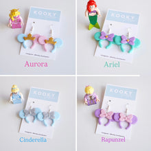 Load image into Gallery viewer, Princess Mouse Ear Earrings