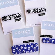 Load image into Gallery viewer, Dog & Paw Print Hair Clips