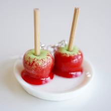 Load image into Gallery viewer, Toffee Apple Earrings