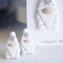Load image into Gallery viewer, Snowflake 2025 Gnome Earrings