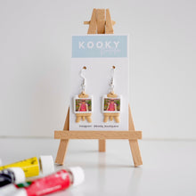Load image into Gallery viewer, Painting Easel Earrings (Customisable)