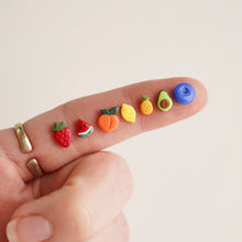 Load image into Gallery viewer, Summer Fruit Stud Earrings