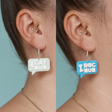 Load image into Gallery viewer, Cat Mum and Dog Mum Earrings