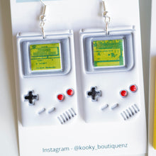 Load image into Gallery viewer, Gameboy Earrings - Pokémon/Mario