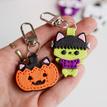 Load image into Gallery viewer, Halloween Cat Bag Charms