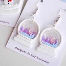 Load image into Gallery viewer, Snow Globe Earrings (2024)
