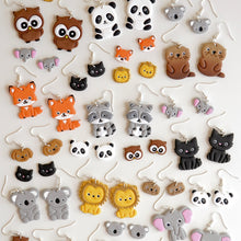 Load image into Gallery viewer, Animal Earrings - (Cat/Dog Customisable)