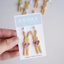 Load image into Gallery viewer, Bunny Biscuit Earrings