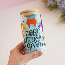 Load image into Gallery viewer, Glass Cup - Zero Amucks Given