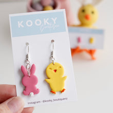 Load image into Gallery viewer, Bunny & Chick Earrings
