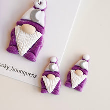 Load image into Gallery viewer, Space Gnome Earrings