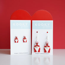 Load image into Gallery viewer, Love Chocolate Gnome Earrings