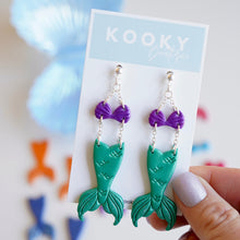 Load image into Gallery viewer, Mermaid Earrings