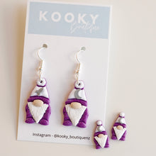 Load image into Gallery viewer, Space Gnome Earrings