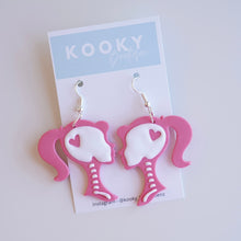 Load image into Gallery viewer, Skeleton Girl Earrings