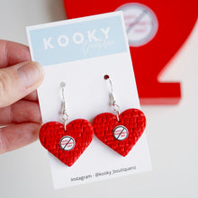 Load image into Gallery viewer, Anti Love Heart Piñata Earrings