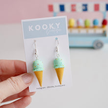 Load image into Gallery viewer, Summer Ice Cream Earrings