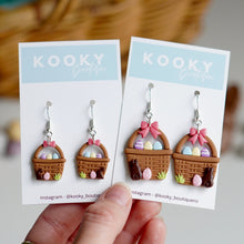 Load image into Gallery viewer, Easter Basket Earrings