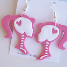 Load image into Gallery viewer, Skeleton Girl Earrings