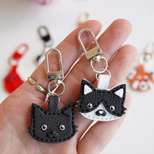 Load image into Gallery viewer, Clay Leather Animal Bag Charms (Customisable)