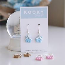 Load image into Gallery viewer, Baby Gingerbread House Earrings