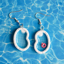 Load image into Gallery viewer, Swimming Pool Earrings