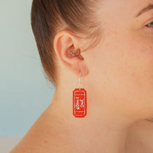 Load image into Gallery viewer, Admit One Ticket Earrings