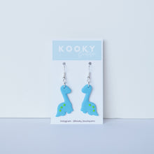 Load image into Gallery viewer, Dinosaur Earrings