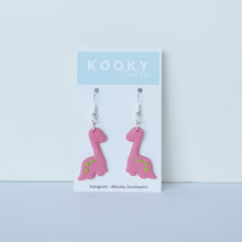 Load image into Gallery viewer, Dinosaur Earrings