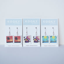 Load image into Gallery viewer, Polaroid - Summer Scene Earrings