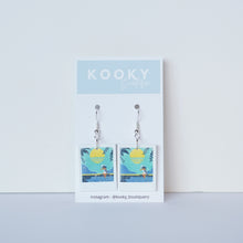 Load image into Gallery viewer, Polaroid - Summer Scene Earrings