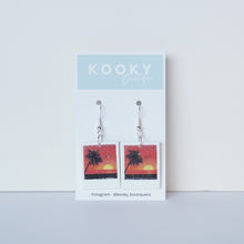 Load image into Gallery viewer, Polaroid - Summer Scene Earrings