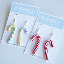 Load image into Gallery viewer, Candy Cane Earrings