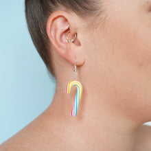 Load image into Gallery viewer, Candy Cane Earrings