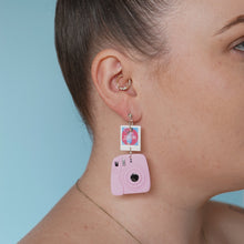 Load image into Gallery viewer, Instax Camera and Polaroid Earrings