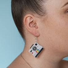 Load image into Gallery viewer, Polaroid Camera Earrings