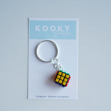 Load image into Gallery viewer, Rubix Cube Keyring