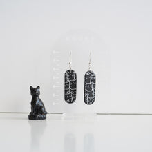 Load image into Gallery viewer, Black Cat Earrings