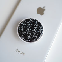 Load image into Gallery viewer, Phone Pop Socket - Black Cat