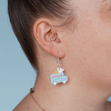 Load image into Gallery viewer, Ice Cream Truck Earrings