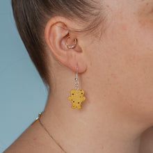 Load image into Gallery viewer, Tiny Teddy Earrings