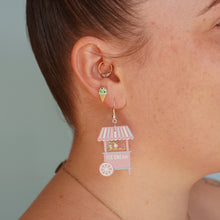 Load image into Gallery viewer, Ice Cream Cart Earrings