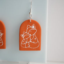 Load image into Gallery viewer, Mama & Me Fox Earrings