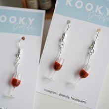 Load image into Gallery viewer, Wine Glass Earrings