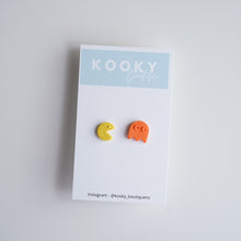 Load image into Gallery viewer, Pac Man Earrings
