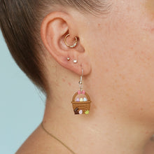 Load image into Gallery viewer, Easter Basket Earrings
