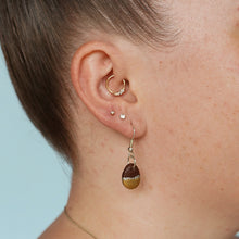 Load image into Gallery viewer, Chocolate Egg Earrings