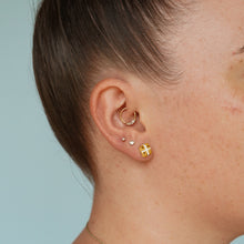 Load image into Gallery viewer, Chocolate Hot Cross Bun Earrings