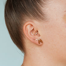 Load image into Gallery viewer, Triple Chocolate Bunny Earrings